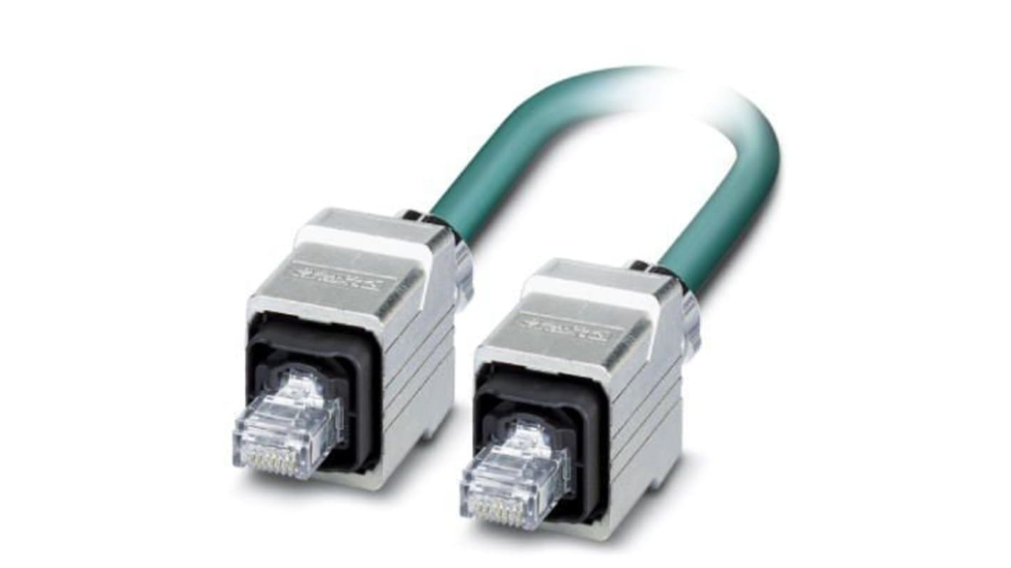 Phoenix Contact Ethernet kábel, Cat5, RJ45 - RJ45, 10m, Kék