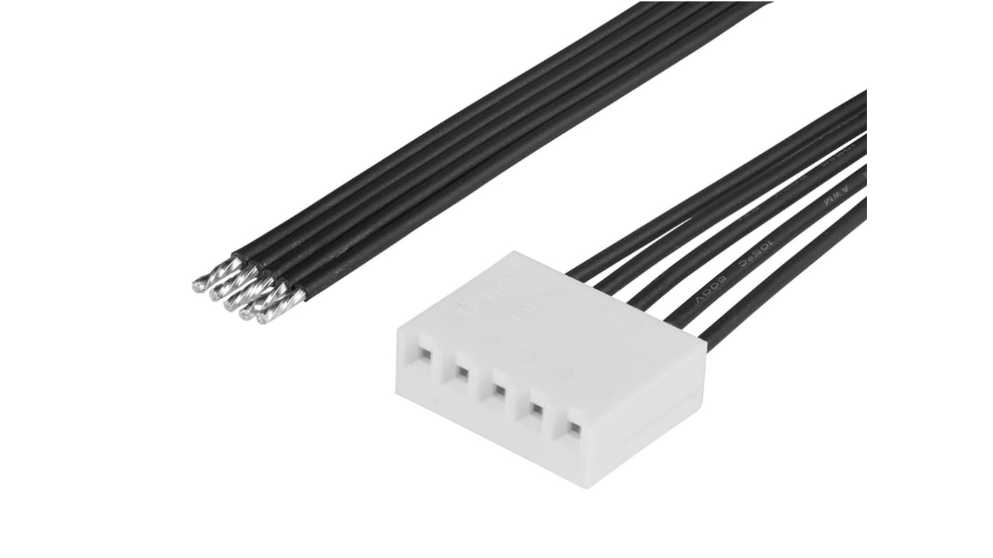 Latiguillo Molex KK 369 219664, long. 300mm, Con A: Hembra, Con B: Hembra, paso 3.96mm