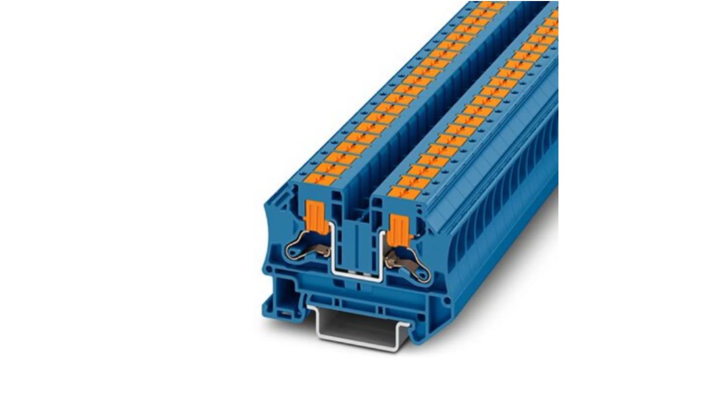 1116735 | Phoenix Contact PTV Series DIN Rail Terminal Block | RS