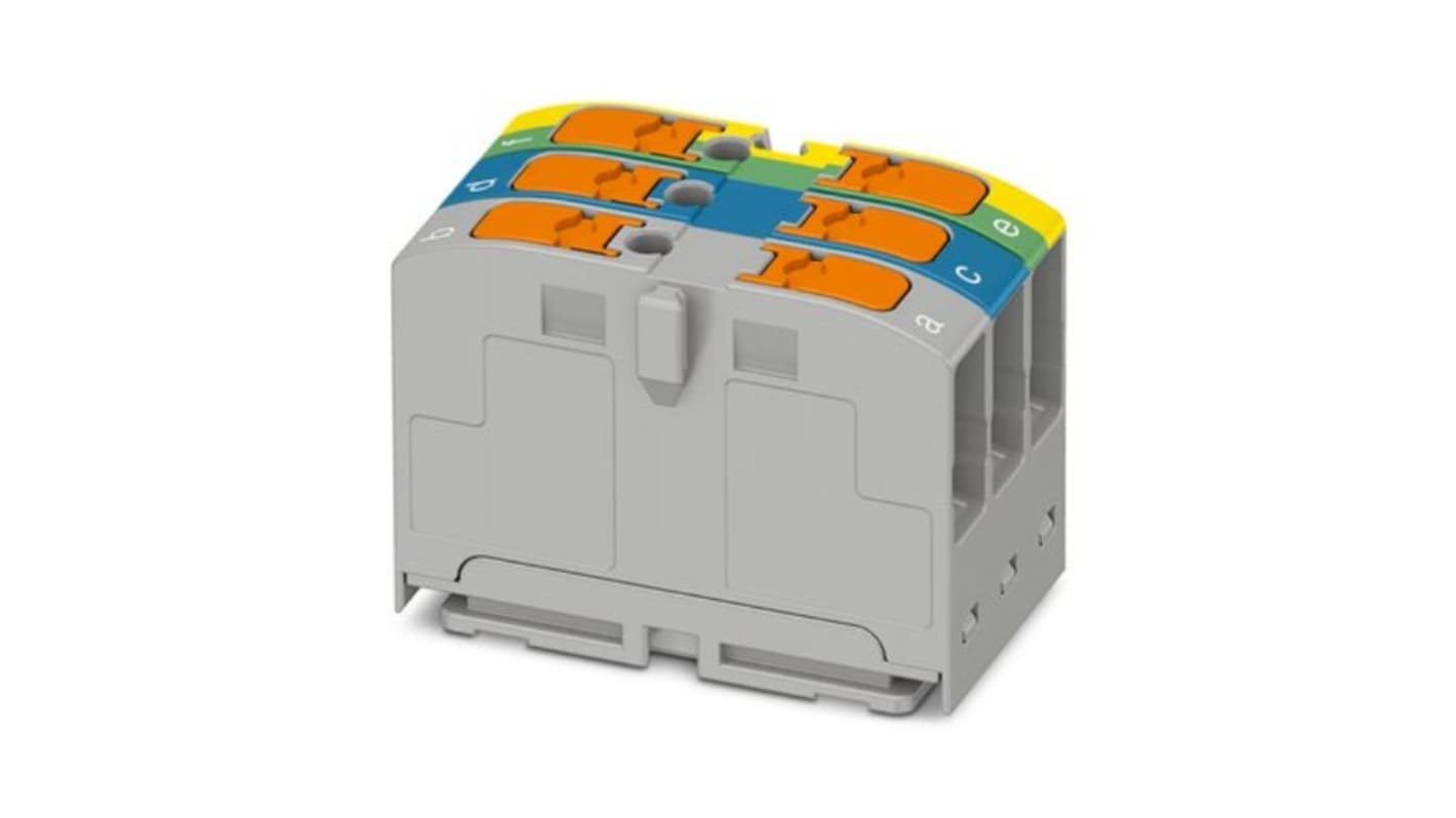 Phoenix Contact Distribution Block, 3 Way