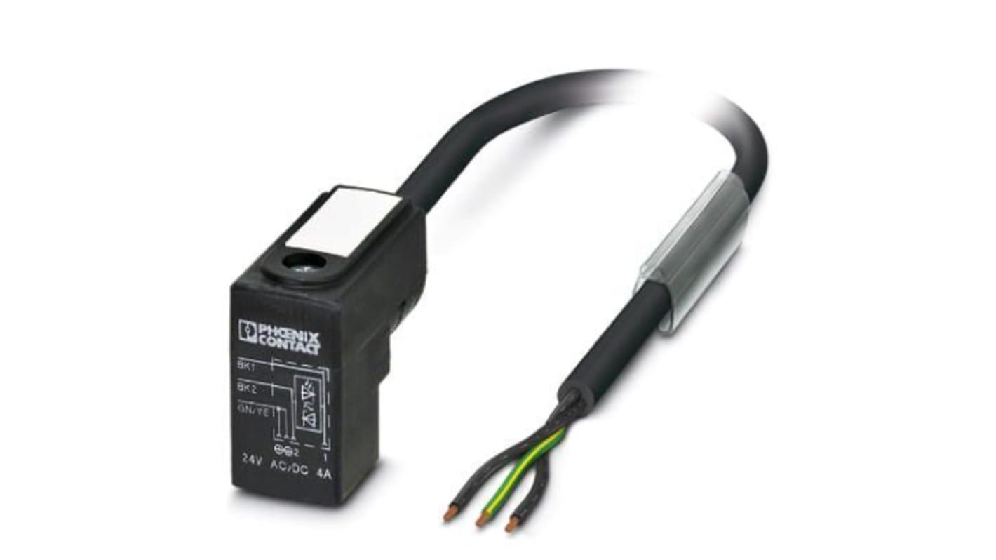 Phoenix Contact DIN 43650 Form C to Unterminated Sensor Actuator Cable