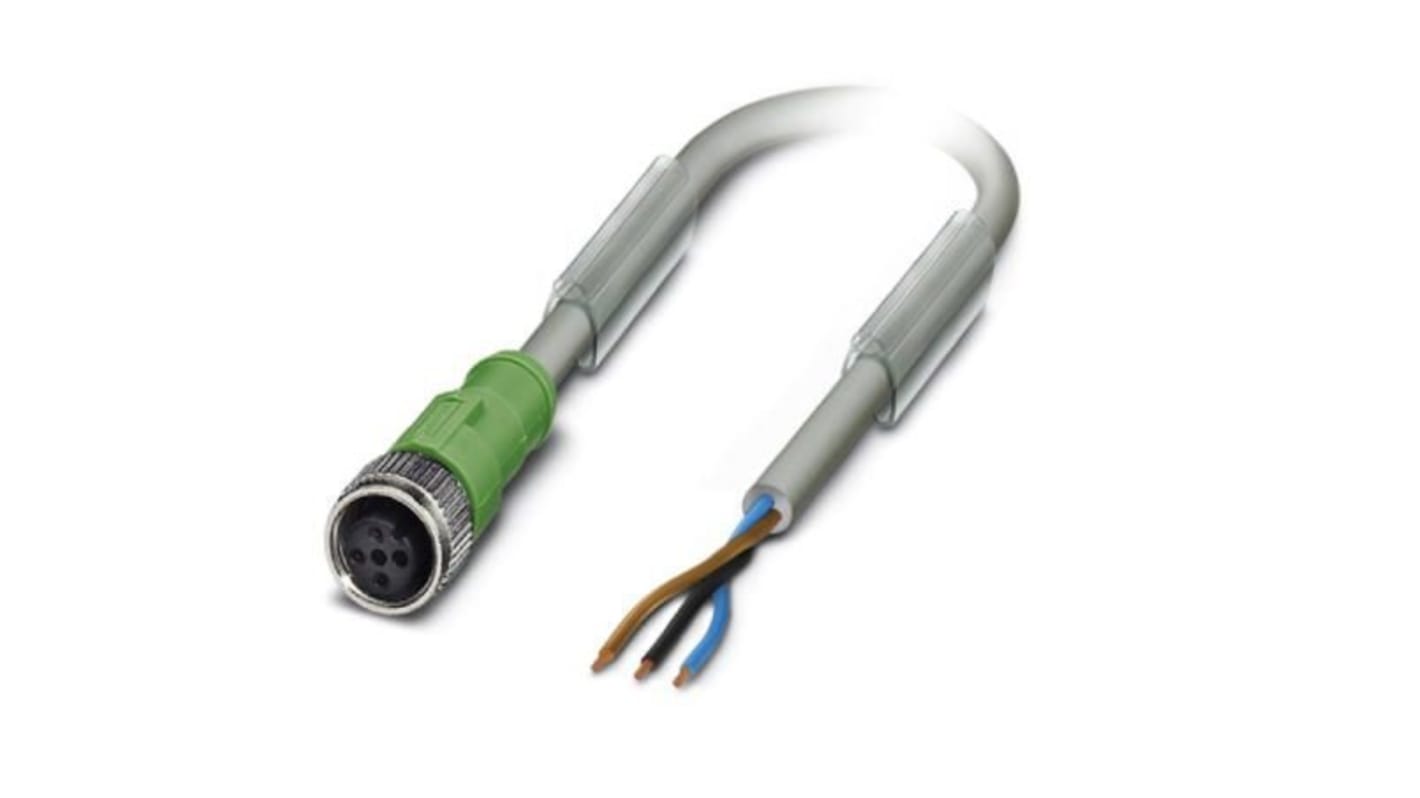 Cable de conexión Phoenix Contact, con. A M12 Hembra, long. 10m