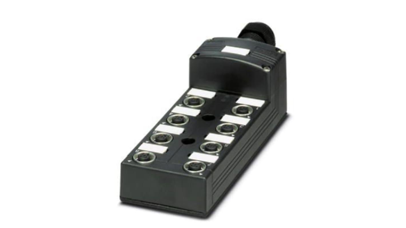 1457380 Phoenix Contact SensorBox 135V ac 8 Anschlüsse 5 Auslässe