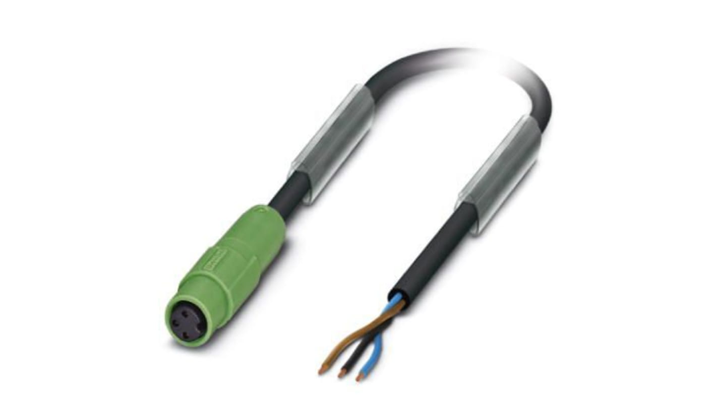 Cable de conexión Phoenix Contact, con. A M8 Hembra, long. 2.5m