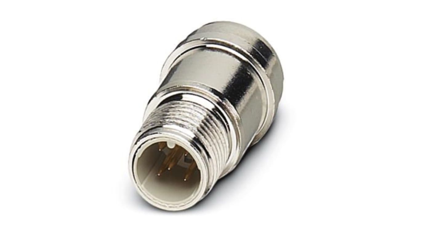 Conector circular Phoenix Contact macho serie SACC, IP67