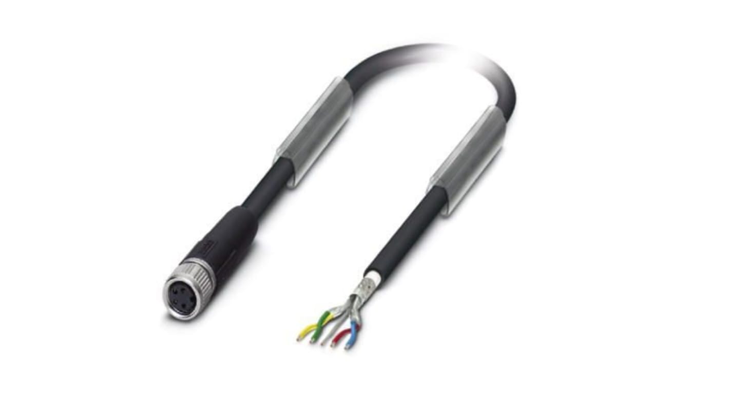 Cable de bus Phoenix Contact, con. A M8 Hembra, long. 15m