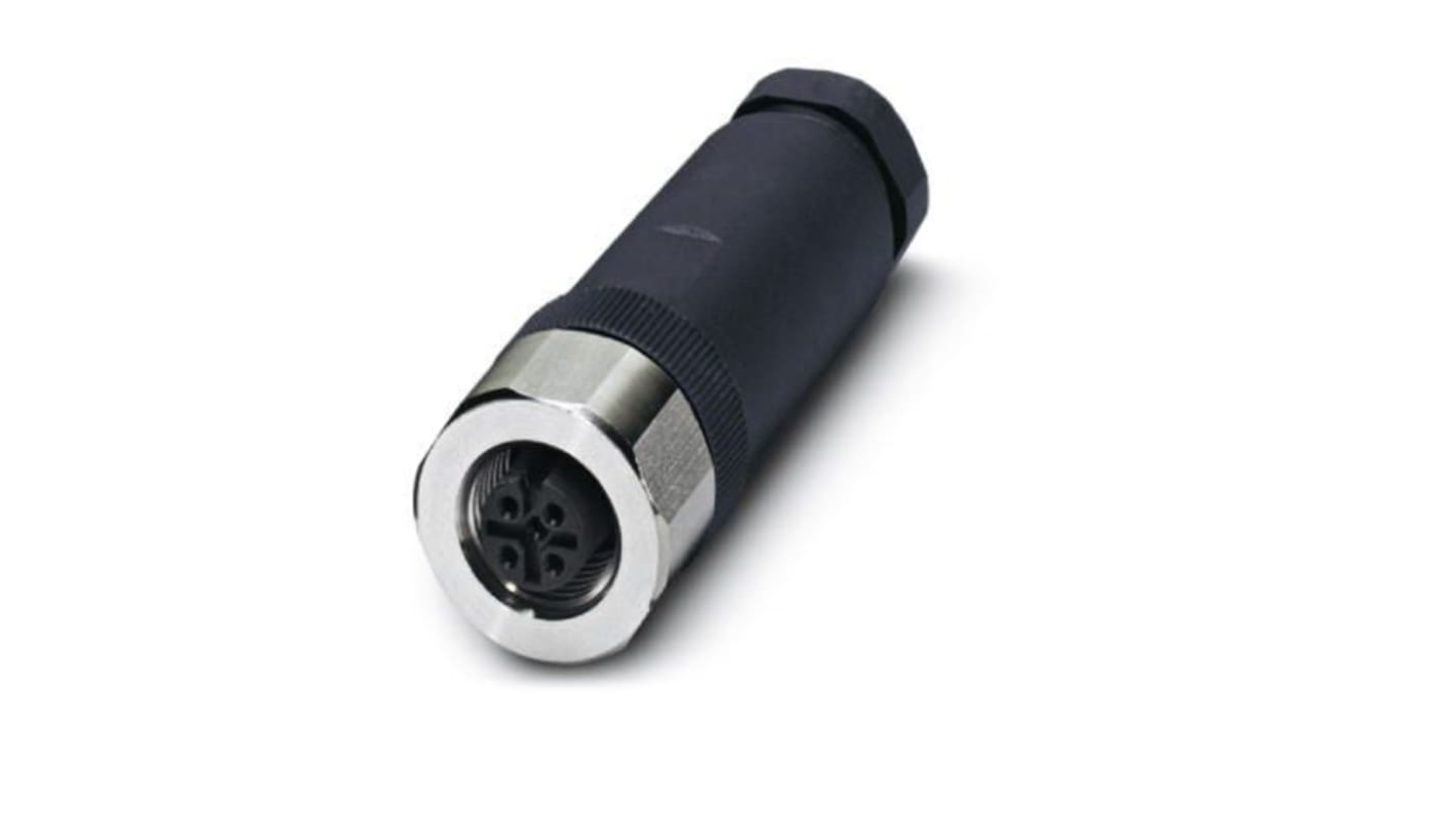 Phoenix Contact Circular Connector, M12 Connector, Socket, IP67, SACC Series