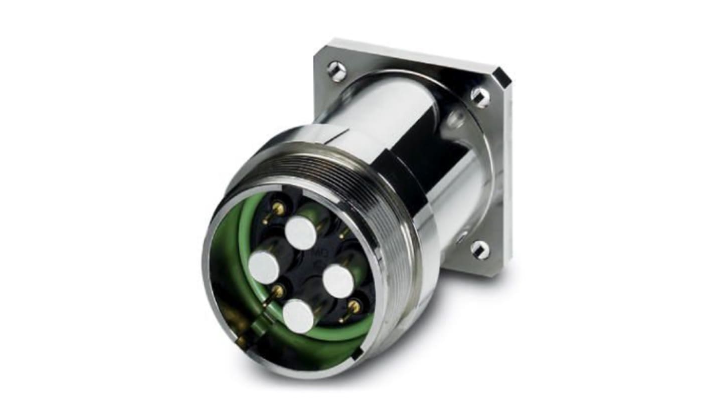 1615687 | Phoenix Contact Circular Connector, 8 Contacts, Front Mount ...