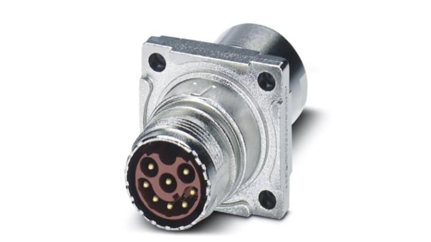 Phoenix Contact Circular Connector, 17 Contacts, M17 Connector, Plug