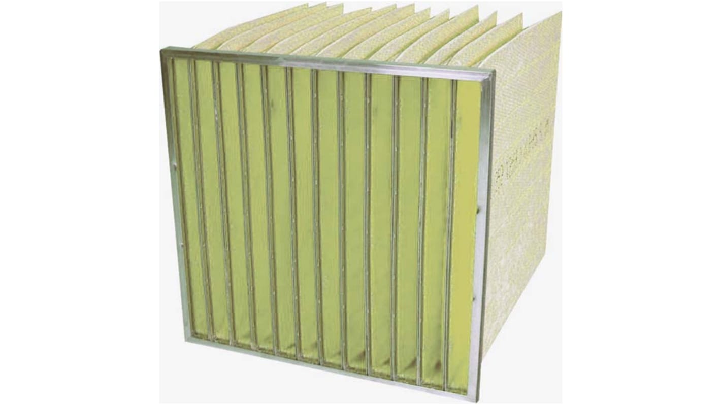 Filtre G4 Plissé Cadre Galva BRIZZ 592 X 287 X 48 Mm - Compatible CTA VMC Rooftop