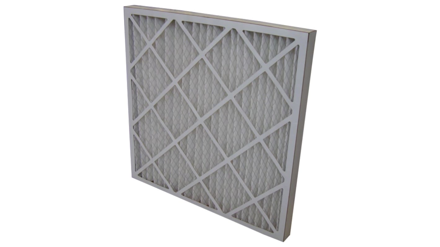 RS PRO Pleated Panel Filter, 394 x 394 x 45mm