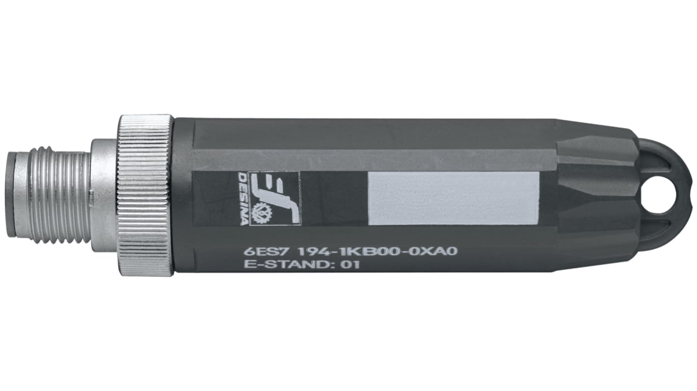 Siemens Circular Connector, 5 Contacts, M12 Connector, Plug, 6GK Series