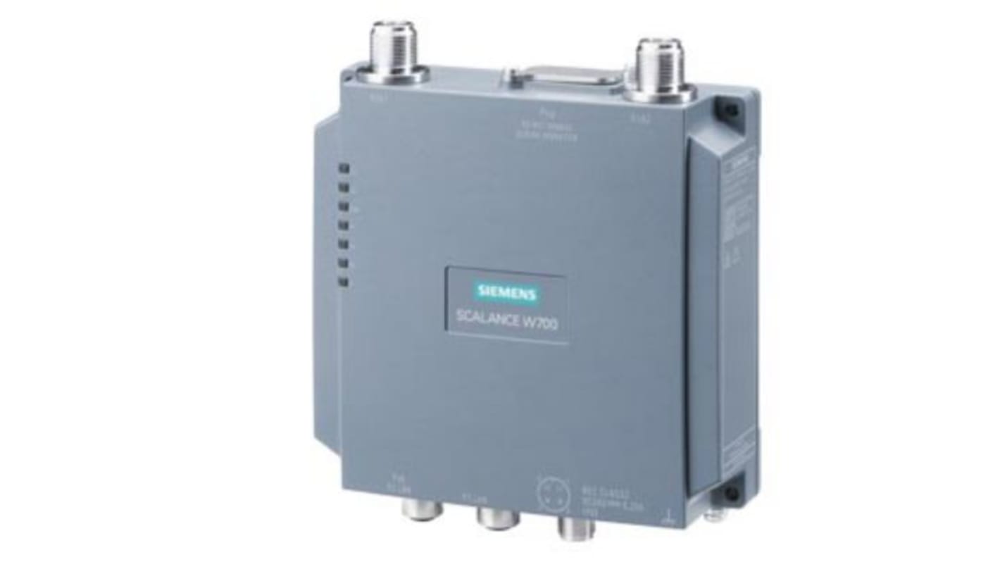 Siemens SCALANCE W738-1 Wireless Access Point, 300Mbit/s 2 x M12-Port 10/100Mbit/s 2.4/5GHz IEEE 802.11 a/b/g/n