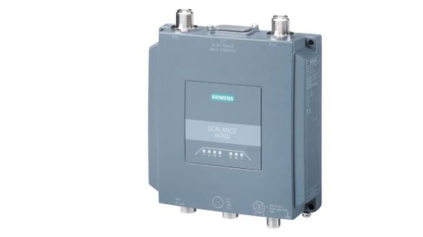 Siemens, Trådløst access-point med 2 x M12 Porte, 1201Mbit/s 10/100/1000Mbit/s 2.4/5GHz IEEE 802.11 a/b/g/n