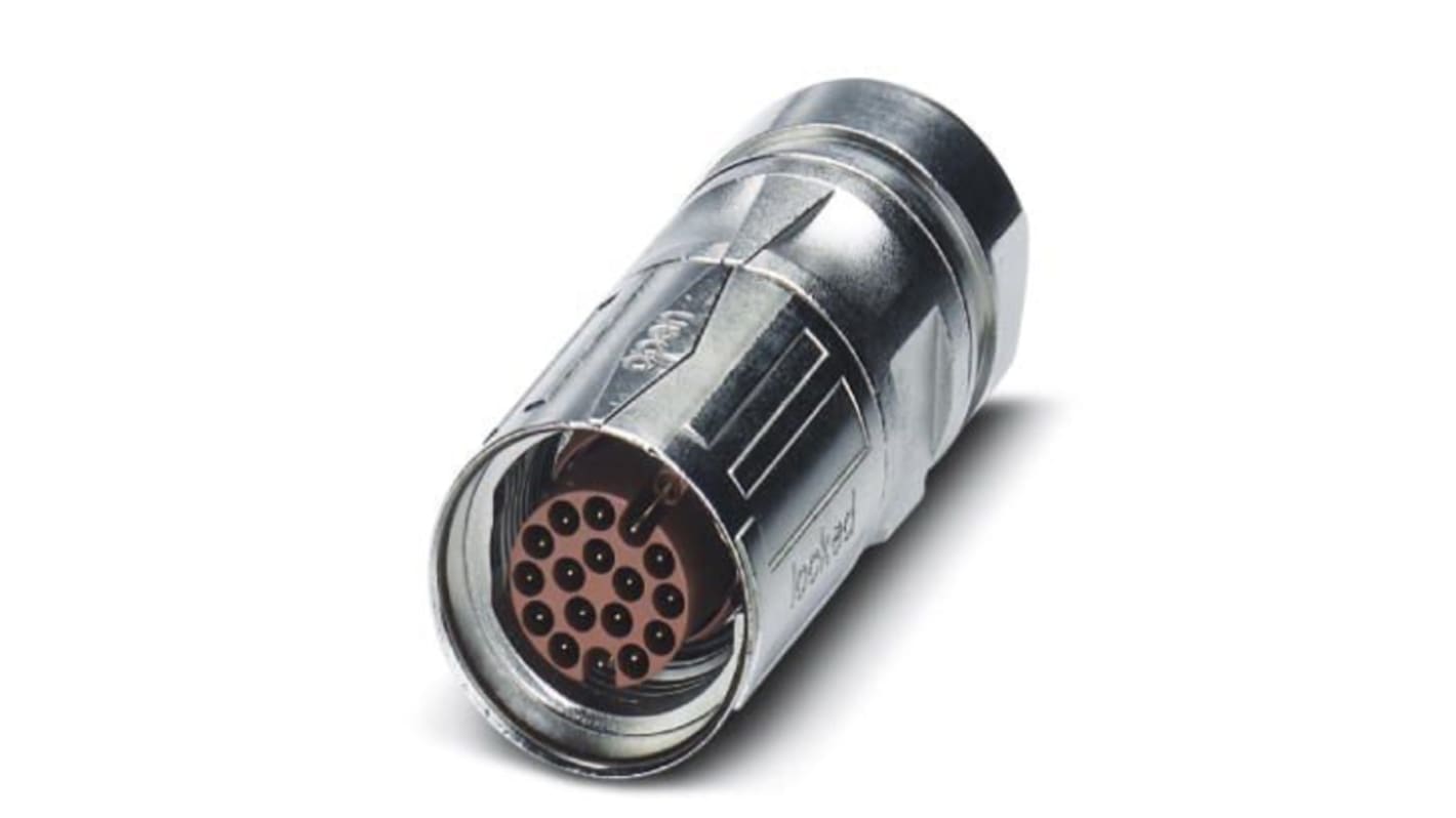 1619001 Phoenix Contact Circular Connector, 8 Contacts, Front Mount