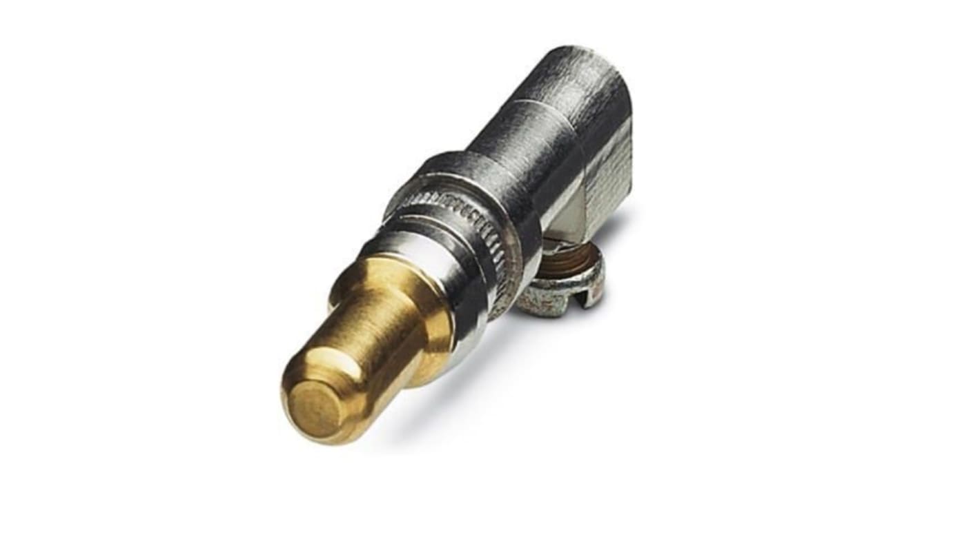 Phoenix Contact Male D-sub Connector Contact, Gold over Nickel