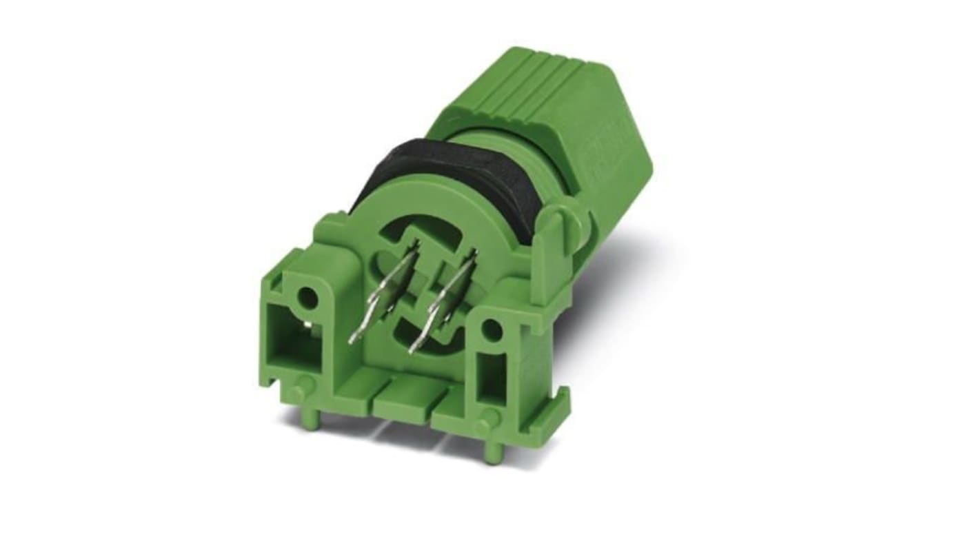 Phoenix Contact Circular Connector, 2 Contacts, Front Mount, Plug, IP65, IP67, Q 1.5 Series