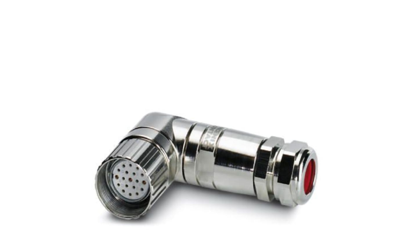 Phoenix Contact Circular Connector, 19 Contacts, Front Mount, M23 Connector, Socket, Female, IP67, V-RC Series