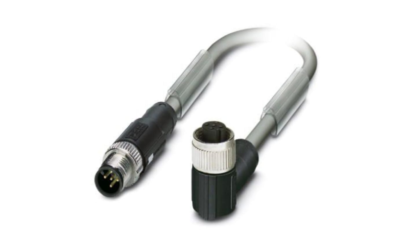 Cable de bus Phoenix Contact, con. A M12 Macho, con. B M12 Hembra, long. 5m