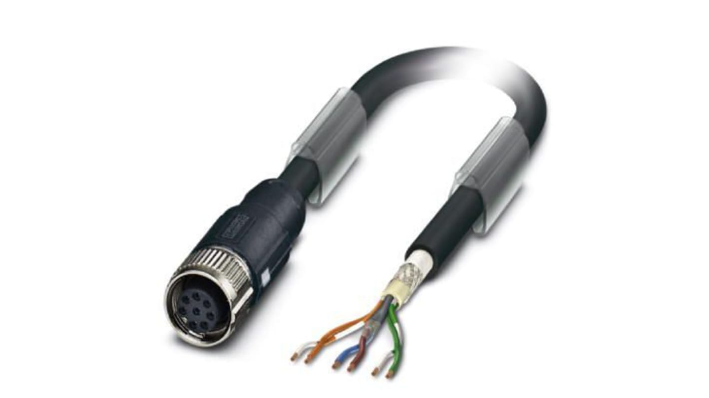 Cable de bus Phoenix Contact, con. A M12 Hembra, long. 5m