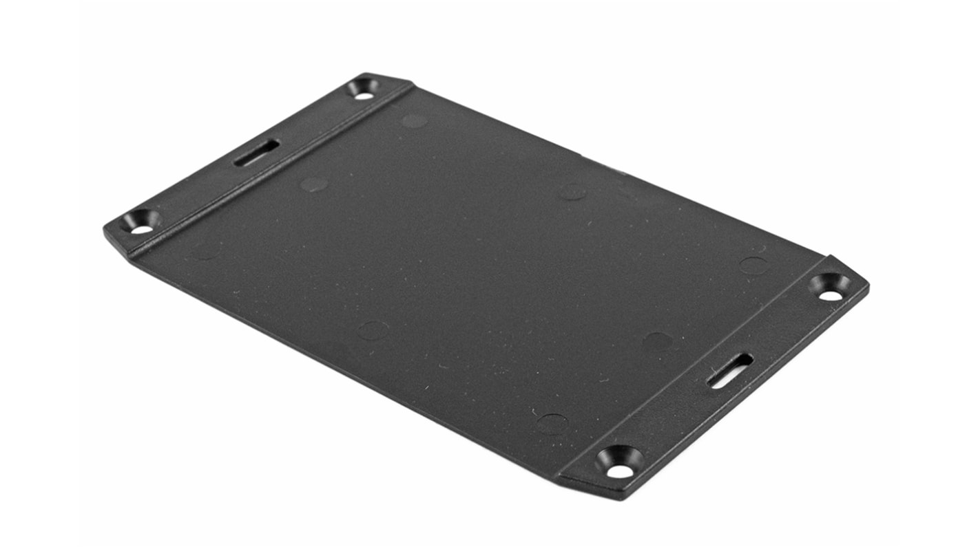 Flangia di montaggio Plastica ABS Hammond 1591FGBK 145.796mm x 3.54poll