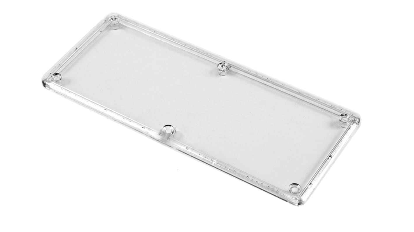 Hammond Polycarbonate Lid, 2.8in W, 165.1mm L for Use with 1591H enclosures