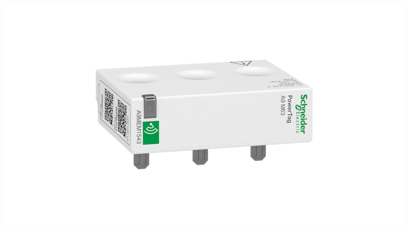 Sensor de energía Schneider Electric 63A A9MEM1543 1VA PowerLogic Cableado