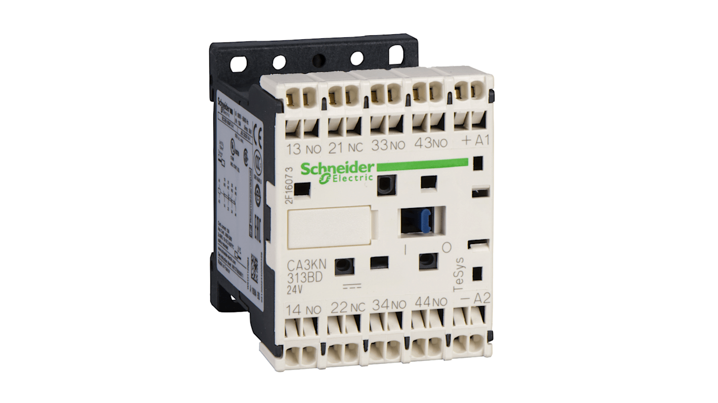 Relais de contrôle Schneider Electric, 1 NO + 1 NF, 10 A, 230 V