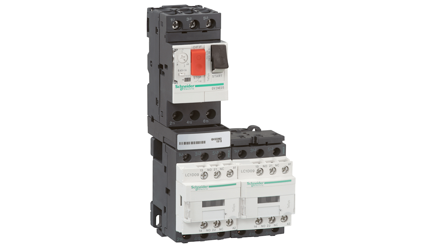 Démarreur moteur Direct Schneider Electric TeSys Deca 24 V 63 A