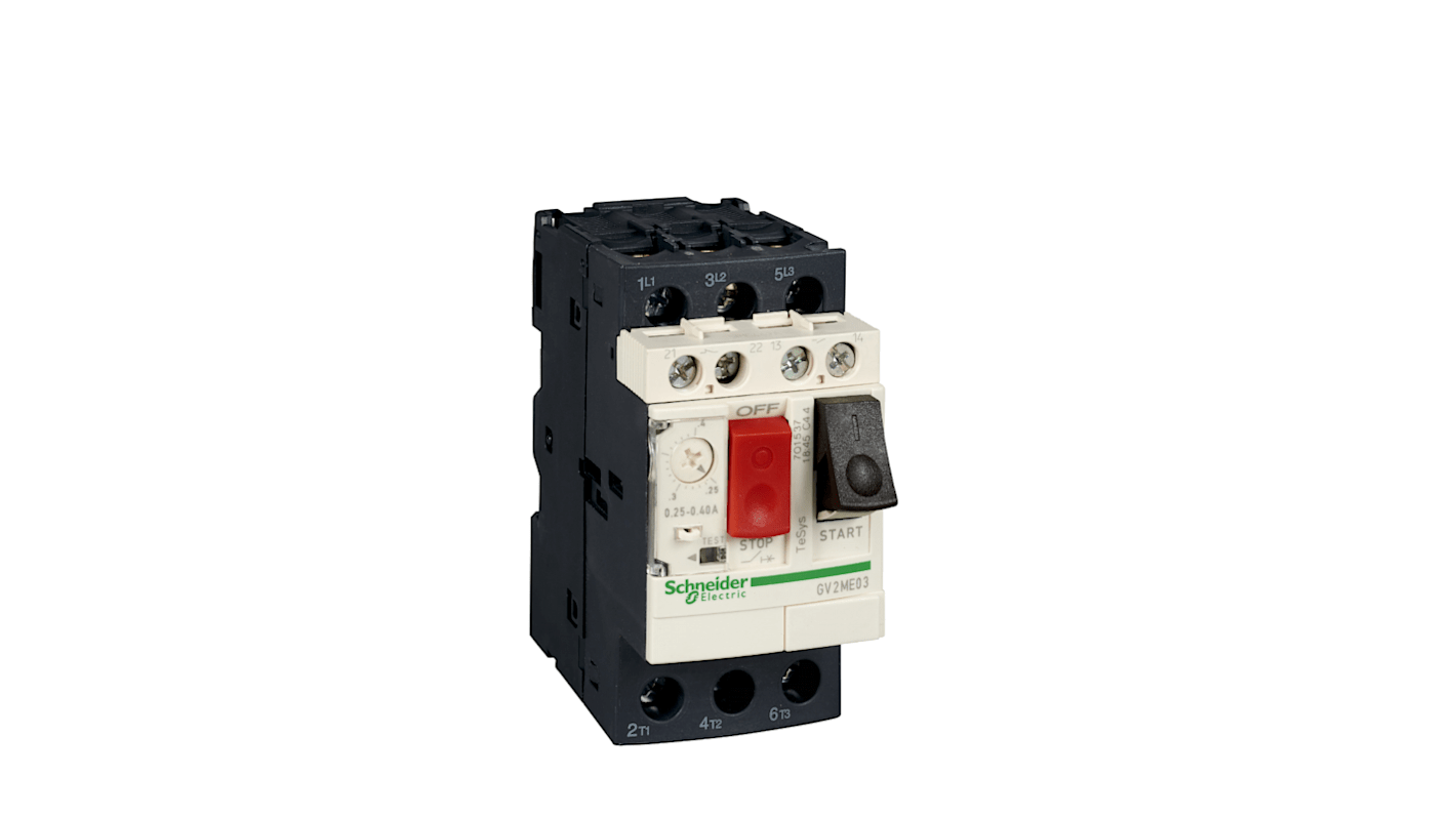 Guardamotor Schneider Electric TeSys GV2ME, 690 V, 2,5 → 4 A