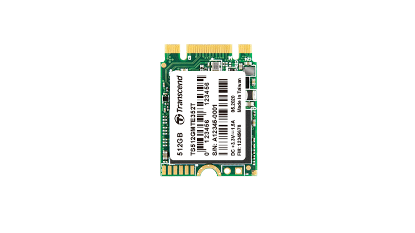 Transcend MTE352T M.2 2230 256 GB Internal Hard Drive