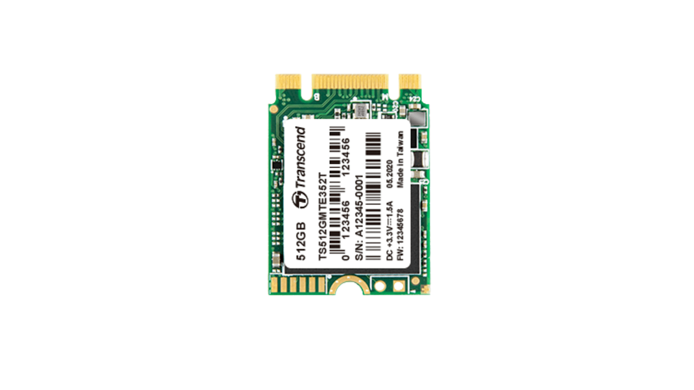 TS512GMTE352TOKD Transcend MTE352T M.2 2230 512 GB Internal Hard