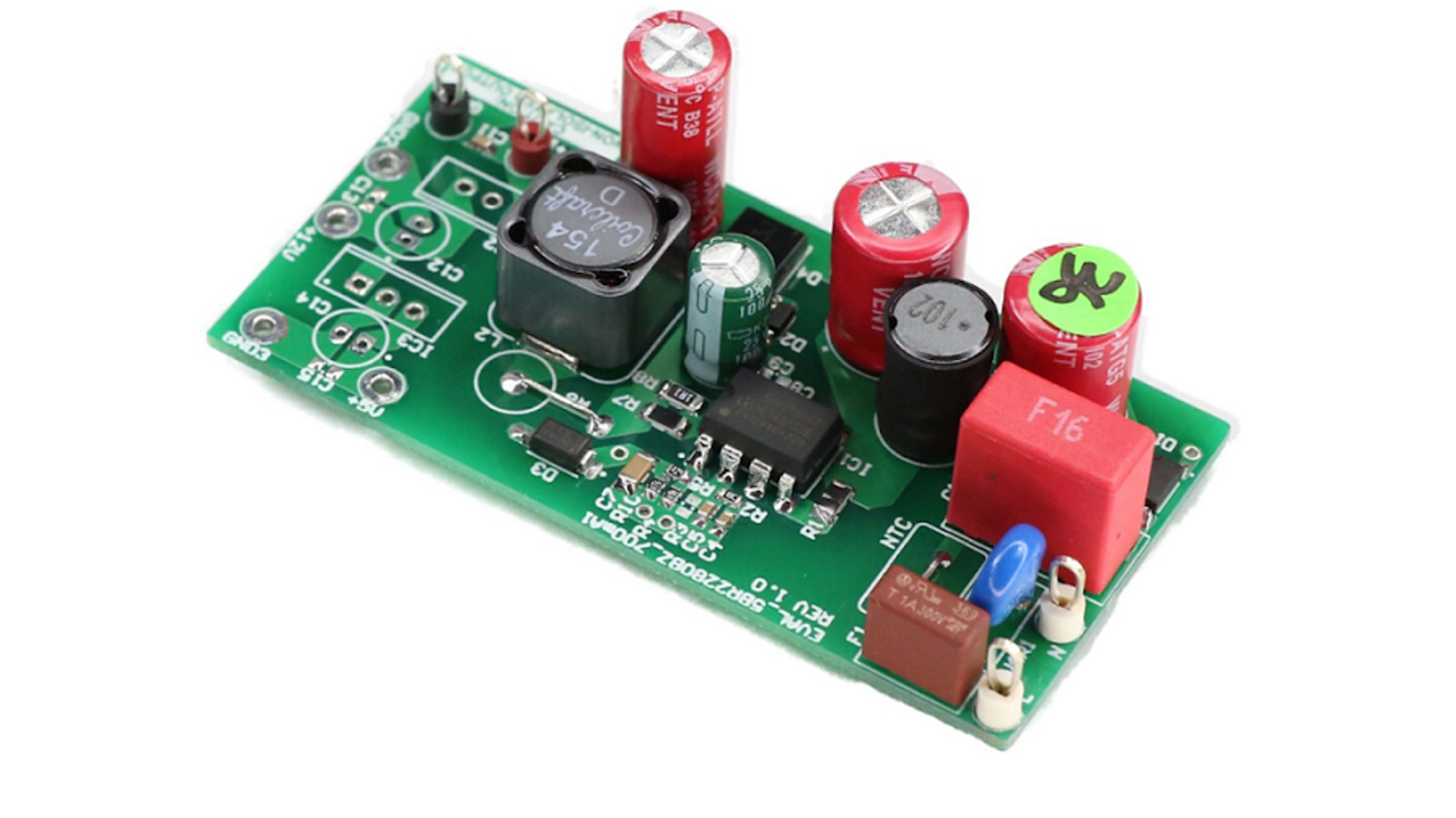 Infineon EVAL_5BR2280BZ_700MA1 Buck Converter for CoolSET ICE5BR2280BZ for Auxiliary Power Supplies, Industrial drives