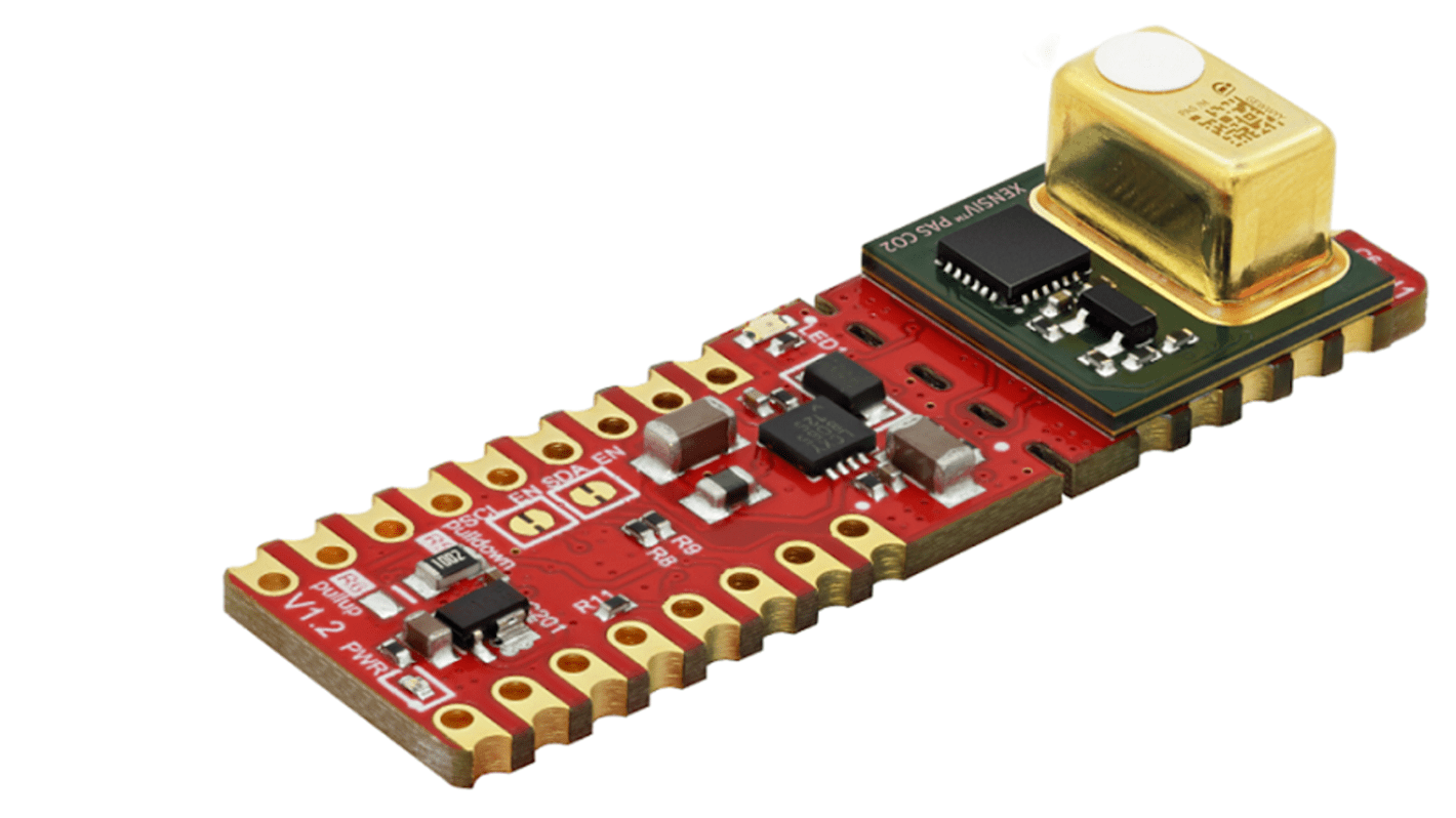 Kit de desarrollo Kit de evaluación de sensores Infineon SHIELD_PASCO2_SENSOR - SHIELDPASCO2SENSORTOBO1, para usar con