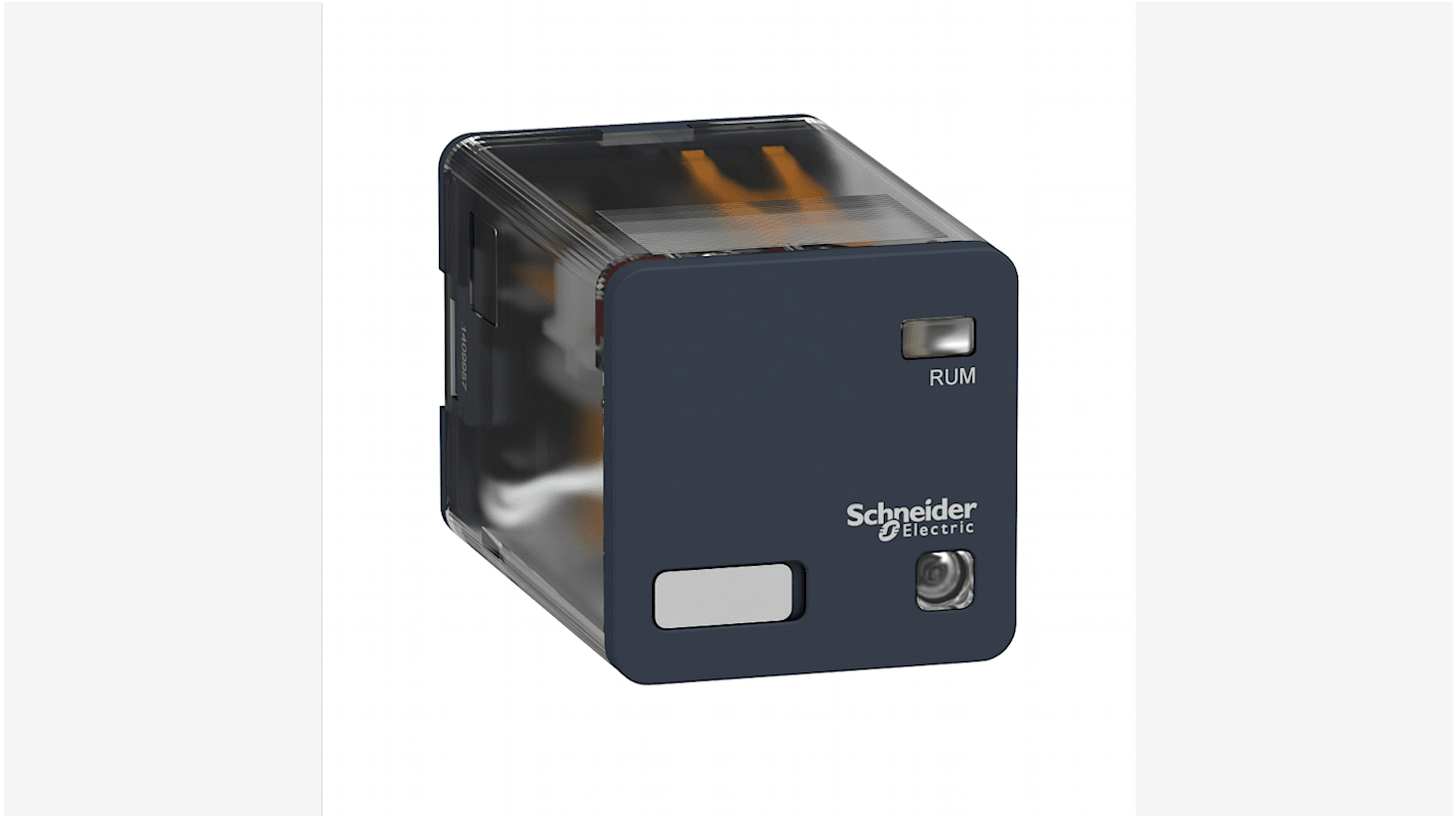Schneider Electric Harmony Relay RUM Elektromechanisches Interfacerelais, 24V / 24V dc, 2-poliger Wechsler