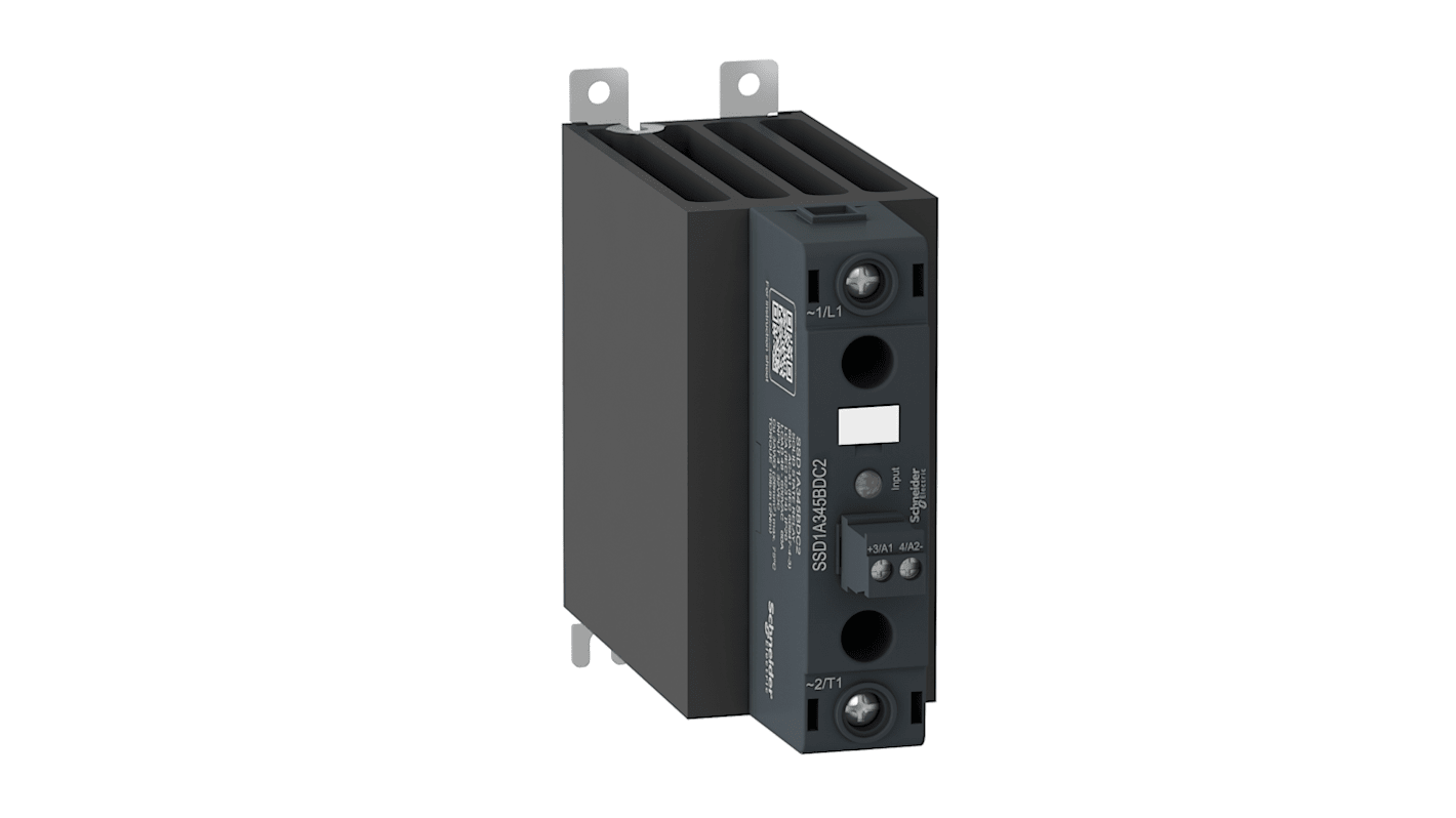 Schneider Electric Harmony Relay Series Solid State Relay, 45 A Load, DIN Rail Mount, 280 V ac/dc Load