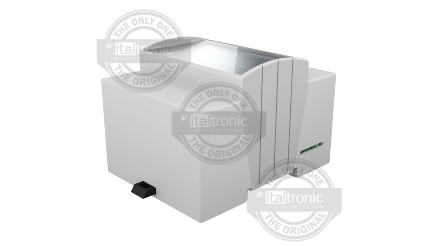 Italtronic Elektronikgehäuse , Geh.Mat. ABS, Polycarbonat, Gehäuse, feste Oberteil