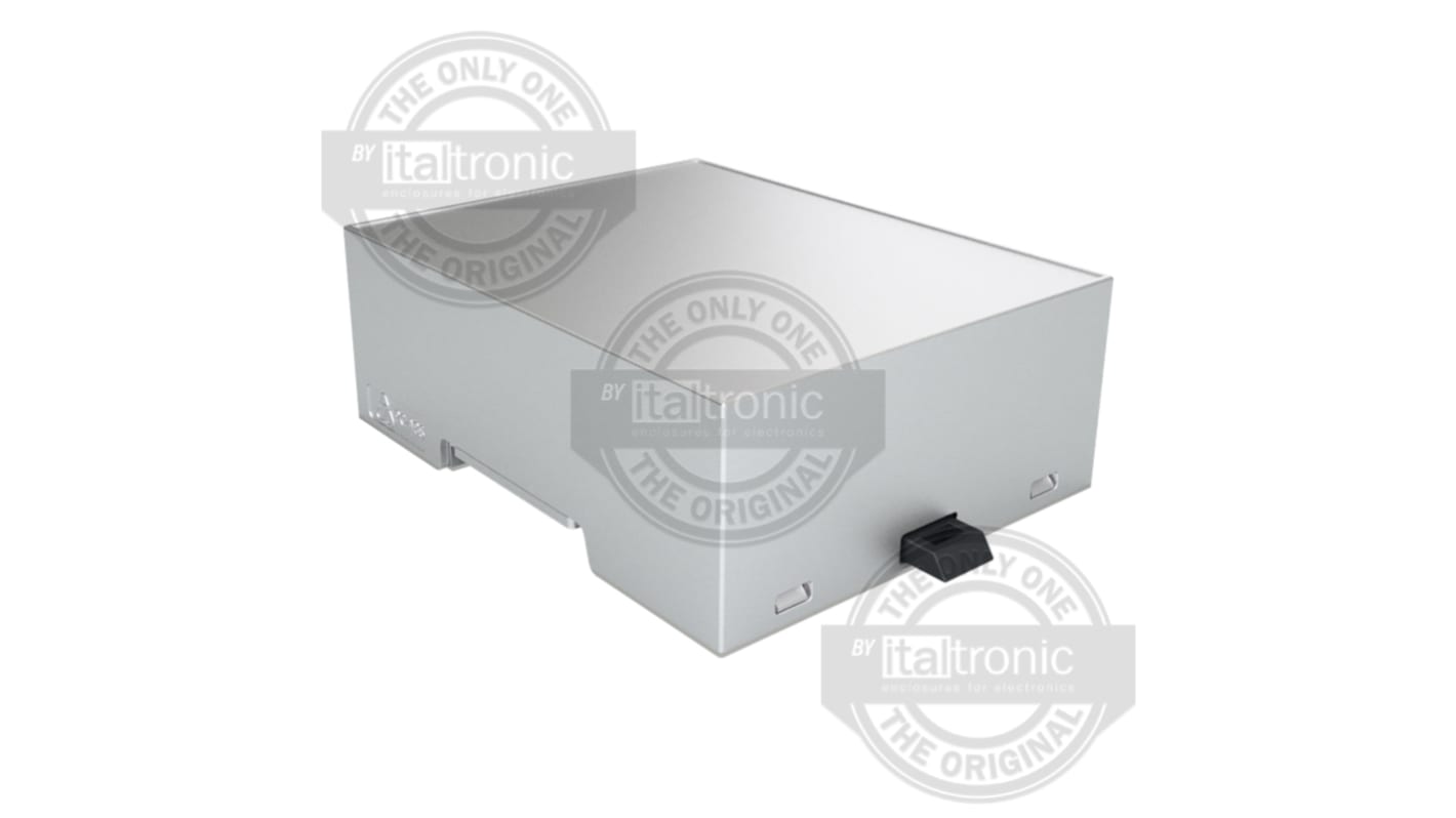 Italtronic Elektronikgehäuse , 71.1 x 90 x 32.2mm, Geh.Mat. ABS, Gehäuse, Grau, feste Oberteil