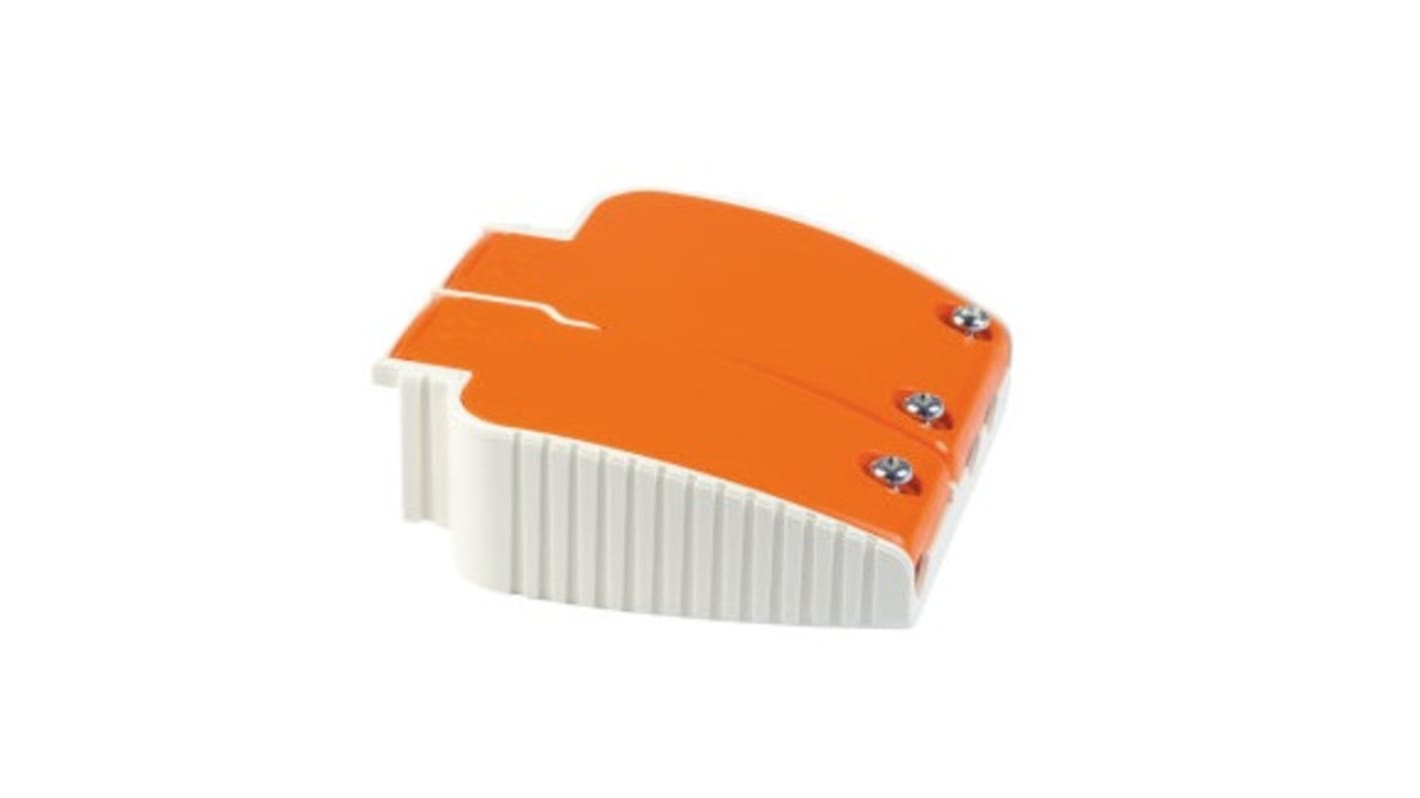 Abrazadera de cable Osram de Plástico Naranja/raya blanca, montaje: Tornillo