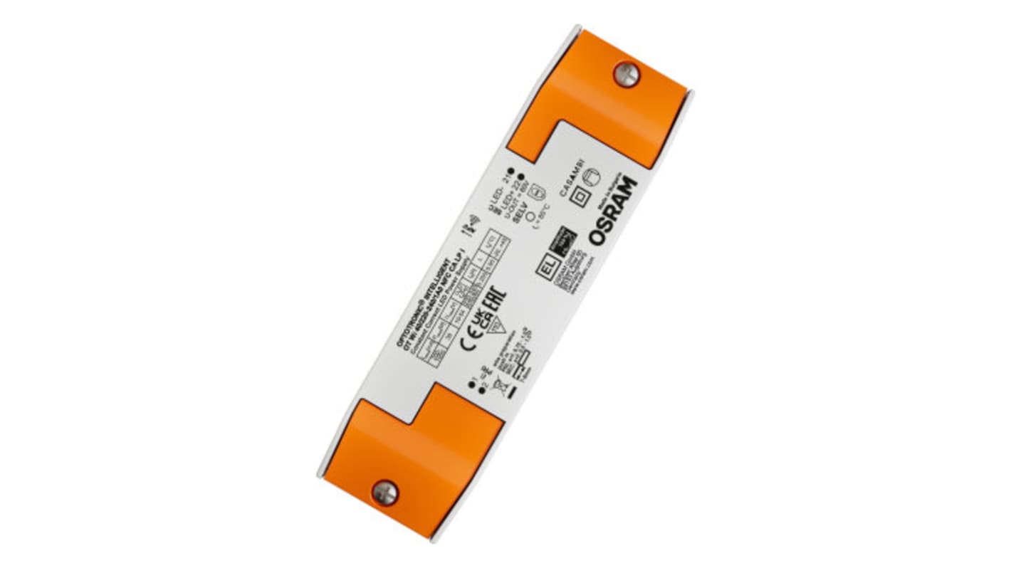 Driver de LED Osram,sortie 10 → 54V 350 → 1050mA, 38W