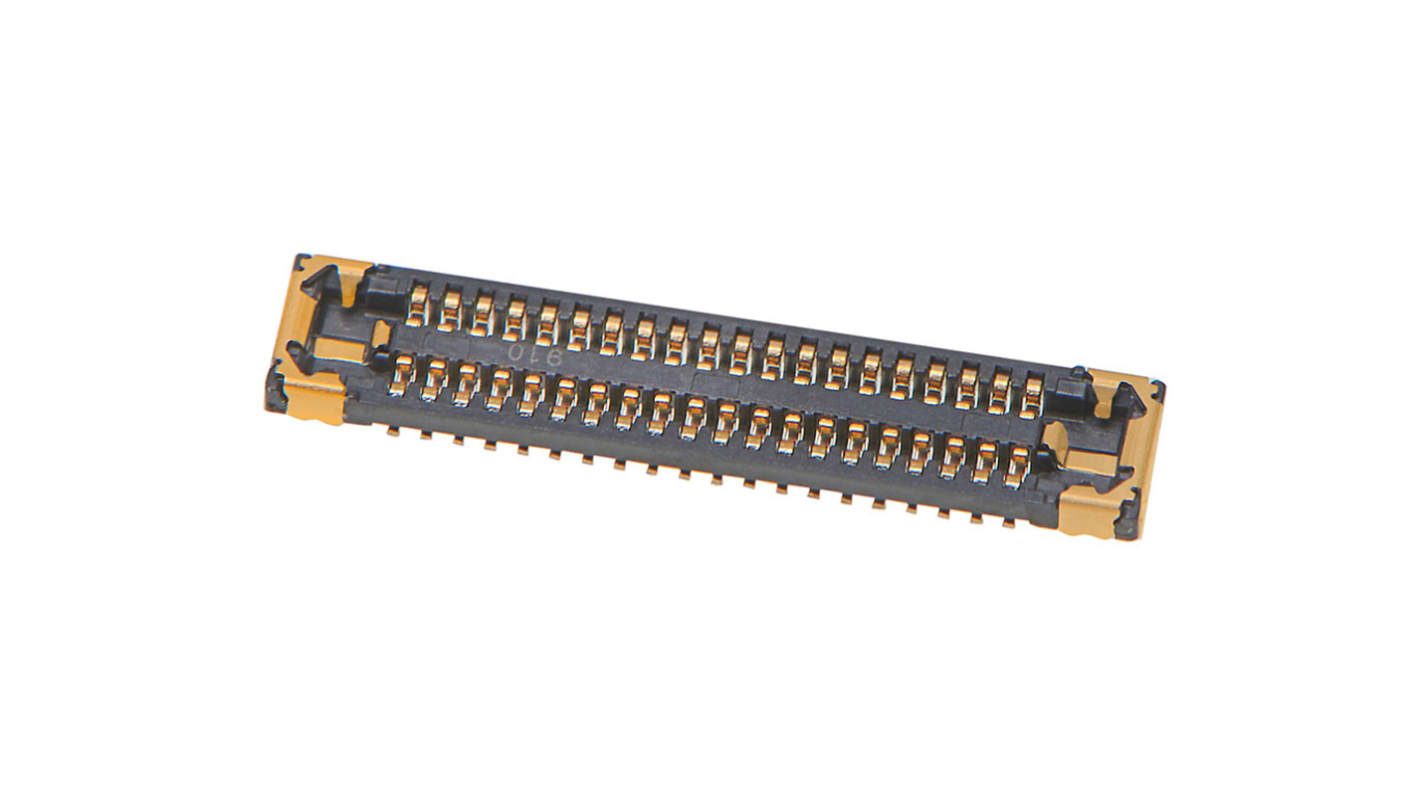 Presa PCB Molex, 40 vie, 2 file, passo 0.35mm, Montaggio superficiale