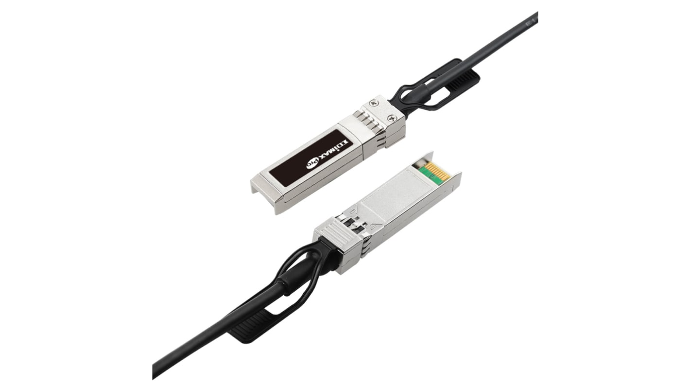 Latiguillo Edimax, long. 2m, con. A: SFP+, con. B: SFP+