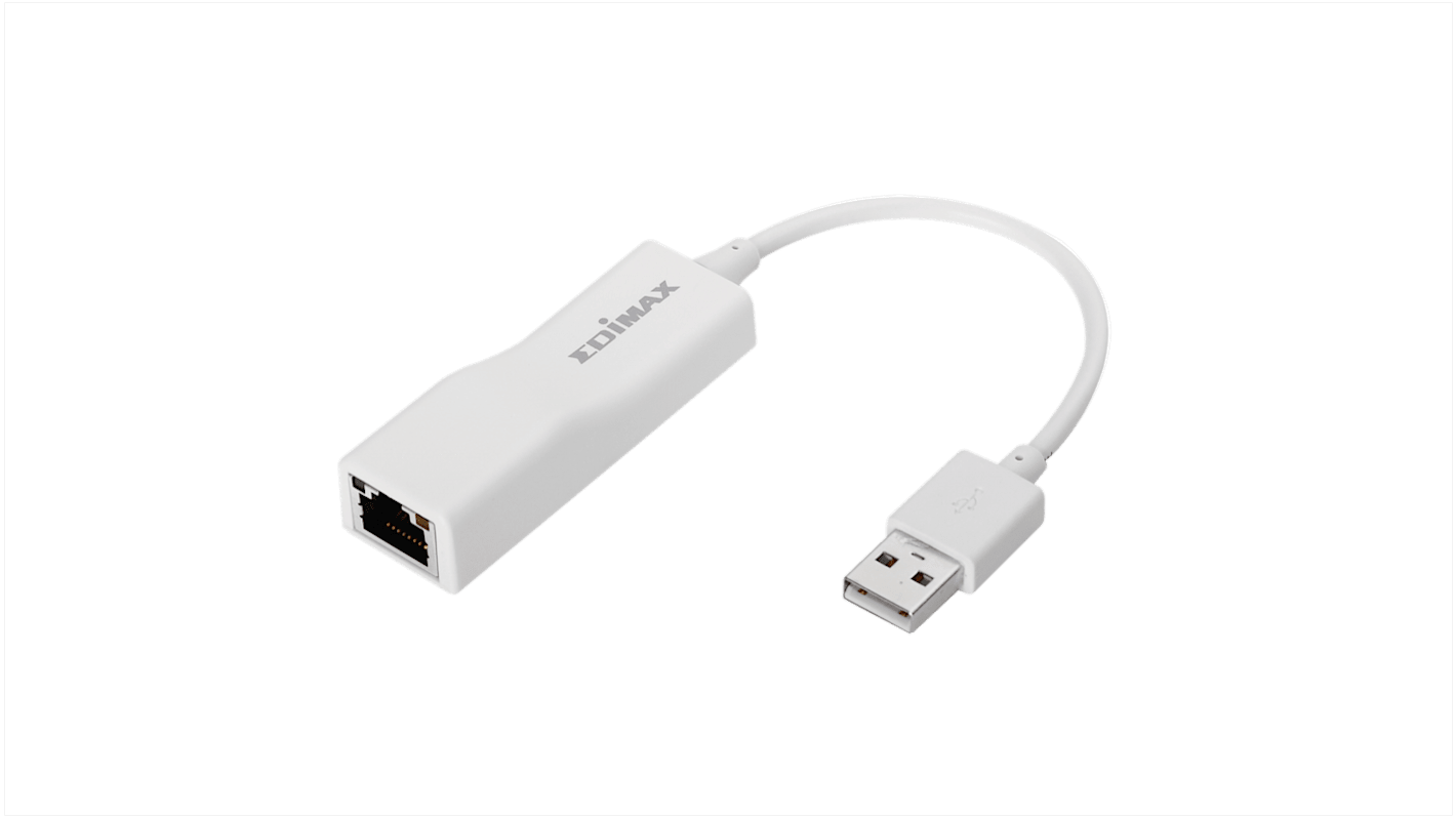 EU4208 Edimax Port USB Adapter USB 2.0 USB A to RJ45