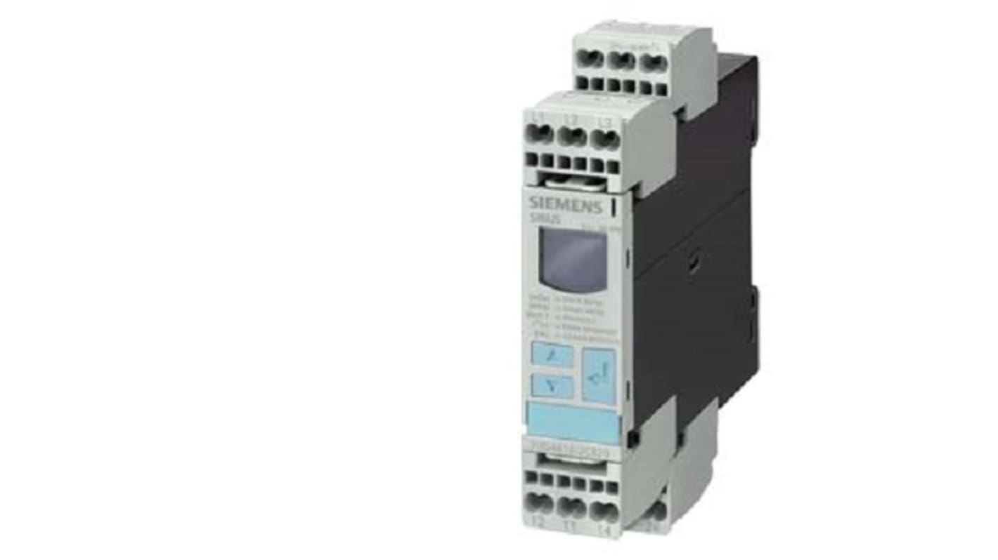 3UG45112BN20 Siemens Phase Monitoring Relay, DPDT RS