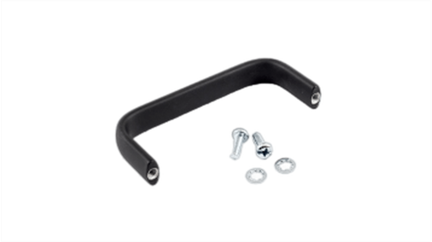 1427C2BK Hammond Fluorescent Drawer Handle 16 mm Height, 44mm Width, 109mm Length RS