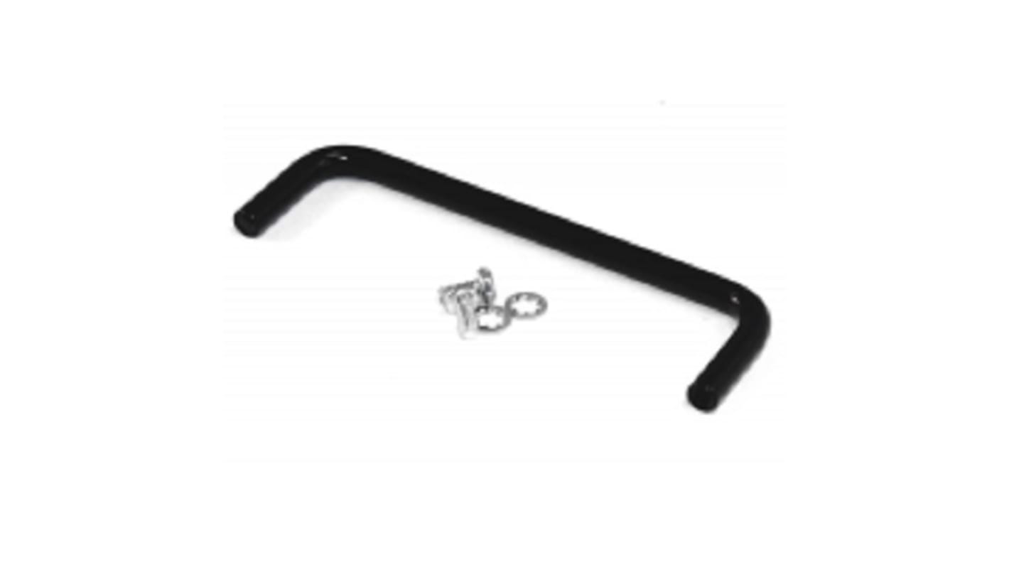 Hammond Black Powder Coating Steel Drawer Handle 25 mm Height, 80mm Width, 5mm Length