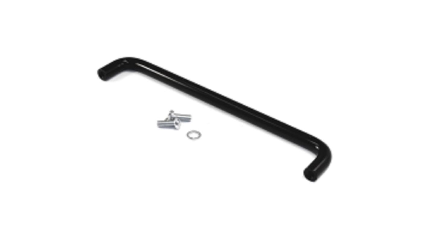 Hammond Black Powder Coating Steel Drawer Handle 33 mm Height, 187mm Width, 10mm Length