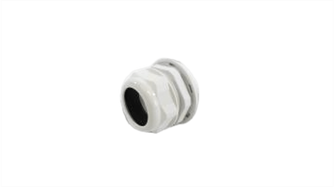 1427NCGM63G Hammond 1427NCG Series Grey Nylon Cable Gland, M63 Thread
