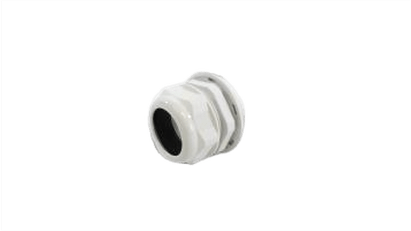 Hammond 1427NCG Series Grey Nylon Cable Gland, M63 Thread, 37mm Min, 44mm Max, IP68