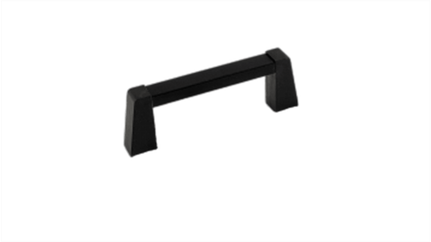 Hammond Black Powder Coating Drawer Handle 14 mm Height, 42mm Width, 121mm Length